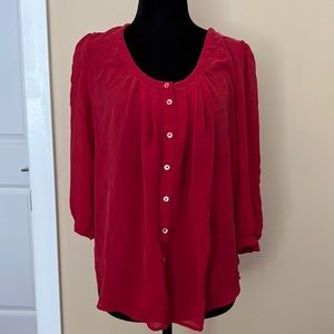 ARITZIA T. BABATON 100% Silk Blouse